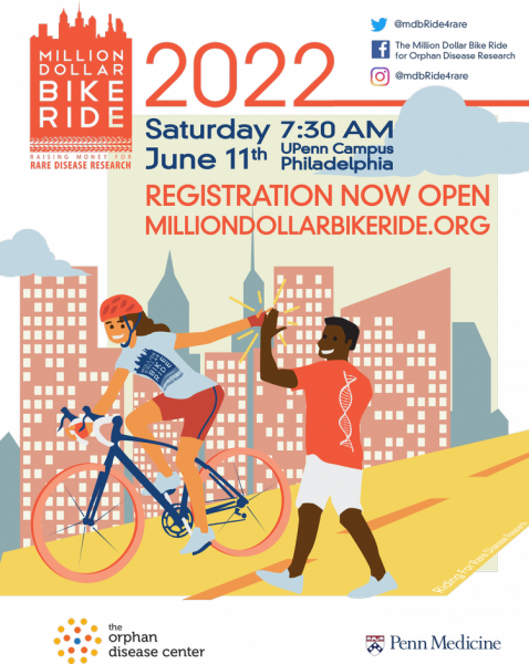 Plakat zum Million Dollar Bike Ride 2022